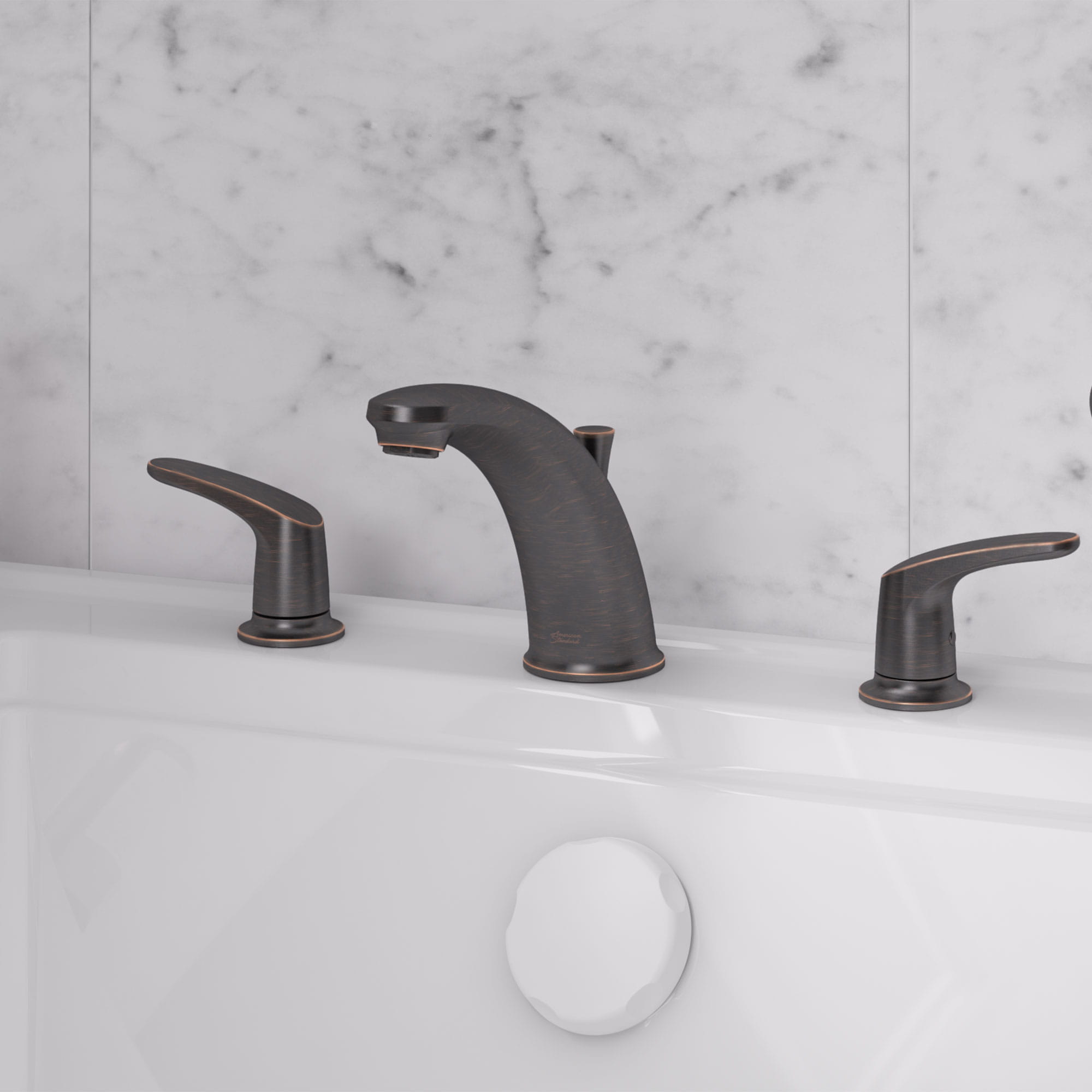 Colony PRO Bathtub Faucet Trim With Lever Handles for Flash Rough In Valve LEGACY BRONZE